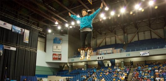 World Eskimo-Indian Olympics : Watch ‘Drop the Bomb’ in Fairbank-Alaska Global EAT - World Eskimo-Indian Olympics : Watch ‘Drop the Bomb’ in Fairbank-Alaska