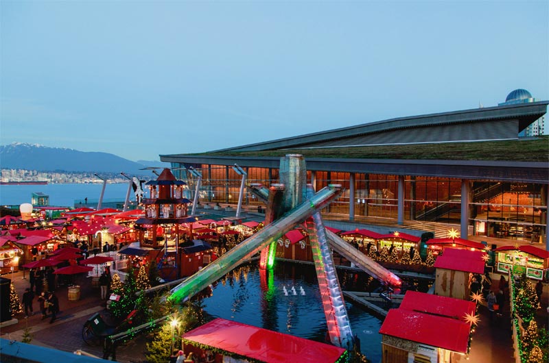 Global EAT - Vancouver Christmas Market Celebrates its 12th Year with Free Rides