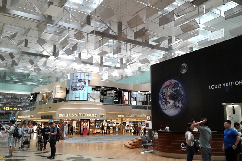 Louis Vuitton Singapore Changi Airport T1 store, Singapore